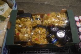 *Quantity of Assorted Pastas, and Pickled Cucumbers