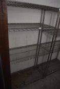 *Four Tier Shelving Unit 90x45cm x 160cm high