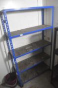 *Five Tier Shelving Unit 90x30cm x 160cm high
