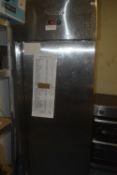 *Adexa Stainless Steel Single Door Upright Freezer and Contents