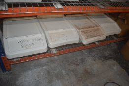 *4x Plastic Flour Tubs, etc.