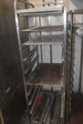 *Stainless Steel Bakery Rack with Trays
