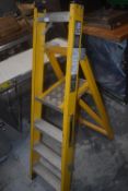 *Fiberglass Three Tread Platform Steps