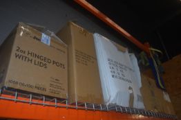 *5x Boxes of Assorted Takeaway Packaging