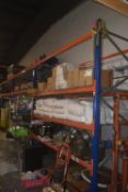 *4x Bays of RH95 Medium Duty Pallet Racking 280x110cm x 3m high, Comprising of 5x Uprights, and