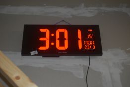 *Acurite Digital LED Wall Clock