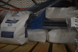 *6x 25kg Bags of Bakerite 352 Native Tapioca