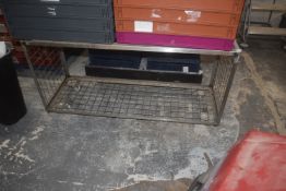 *Stainless Steel Weld Mesh Display Stand