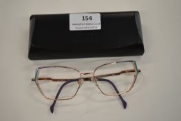 *Stepper Gilt Finish Titanium Spectacle Frames