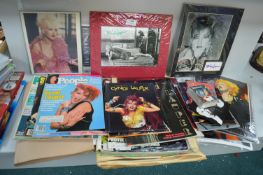 Sindy Lauper Signed Photographs, Memorabilia, Books, etc.