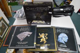 Game of Thrones 3D Masks plus Westeros Puzzle