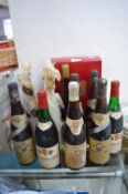 12x Assorted Bottles of Vintage Wines