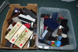 2x Containers of Jewellery Boxes