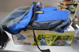 2x Cascade Highback Folding Camp Chairs