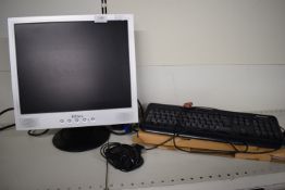 Belinea Monitor, 2x Keyboards, and a Mouse