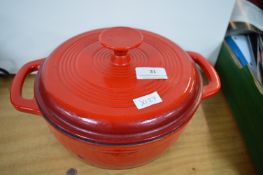 Ernesto Cast Iron Enamel Lidded Casserole Dish