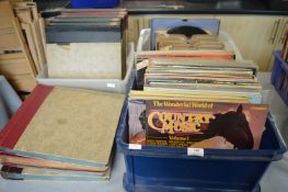 12” LP Records, and 78rpm Shellac Albums Including Classical, etc.