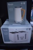 *Swan White Toaster & Kettle (salvage)