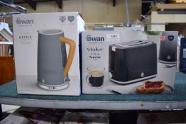 *Swan Toaster and Kettle (salvage)