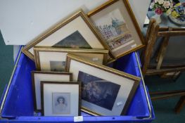 Gilt Framed Vintage and Reproduction Prints