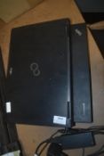 1x Fujitsu Life Book and 1x Lenovo Thinkpad Laptop Computers