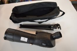Optus 20-60x60 Spotting Scope with Case and Tripod
