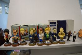 11x Coronation Street Figures and 2x Metal Figures