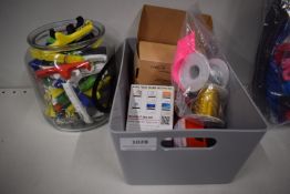 *Mixed Lot Including Glass Jar, Keyrings, Stamps, etc.