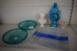Selection of Glass Dishes, and Ornaments, etc.