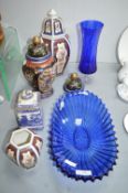 Vintage Pottery and Glassware, Chinese Vases, etc.