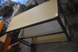 *Three Tier Shelving Unit 120x45cm x 90cm high