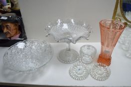 Vintage Glass Dishes and Vases etc.