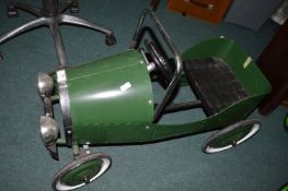 Kid’s 1939 Tinplate Pedal Car by Great Gizmos