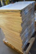 *~50x Pine Close Louvre Doors 610x533x21mm