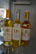 3x 37cl Bottles of French White Wines