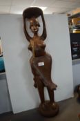Large African Carved Tribal Figure