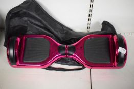 Chrome Pink Self Balancing Hoverboard Scooter