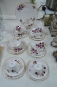 Vintage Crown Royal Part Tea Set 20pcs