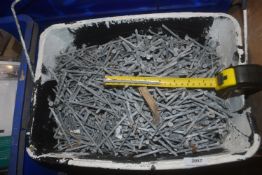 Bucket of Galvanised Nails