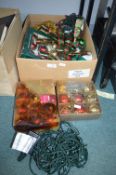 Christmas Decorations, Baubles, and Lights