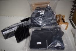 *Quantity of Computer Adapters, Router, and an Ikea Tablet & Headset Stands