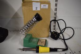 *Plug-In Soldering Iron and Stand