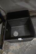 *Dark Charcoal Two-Way Hard Plastic Kitchen Sink