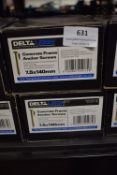 *2x Packs of Deltaleigh Concrete Frame Anchor Screws 7.5x140