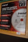 *Trend Tungsten Carbide Tipped Saw Blade 260mm Medium/Fine