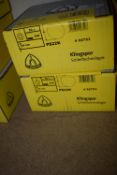 *2x Boxes of 50x Klingspor PS22K 125mm 240-grit Sanding Pads