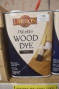 1x 5L of Liberon Pallet Wood Dye Tudor Oak