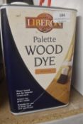 1x 5L of Liberon Pallet Wood Dye Antique Pine