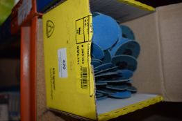 *Box of Sanding Discs 100x50mm 60-grit