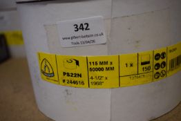 *Klingspor PS22N 150mm x 50000mm Roll of Abrasive 150-grit